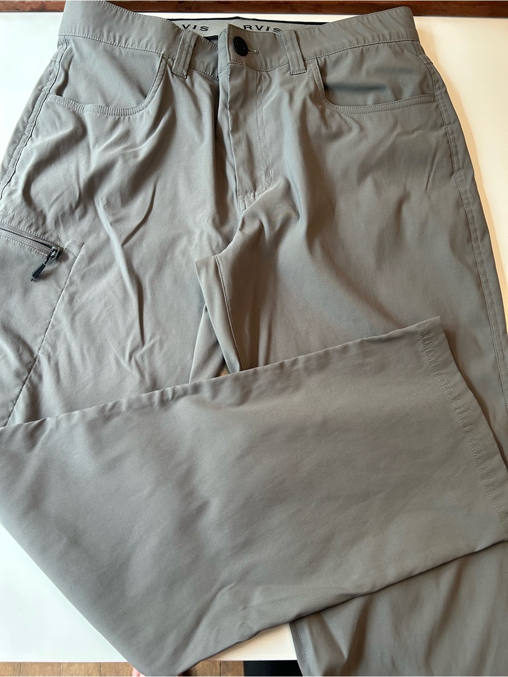 Orvis Men's Light Taupe Chinos